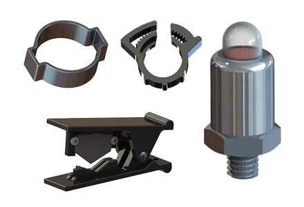 A sample selection of the types of the Accessories carried by ISM.