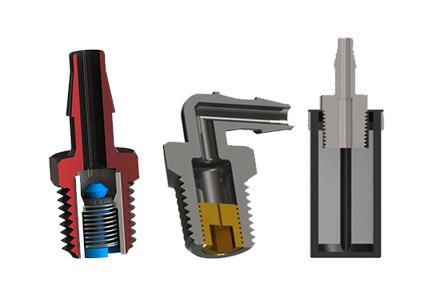 A sample selection of the types of the Customized Fittings carried by ISM.
