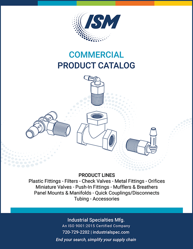 ISM Commercial Products catalog front cover