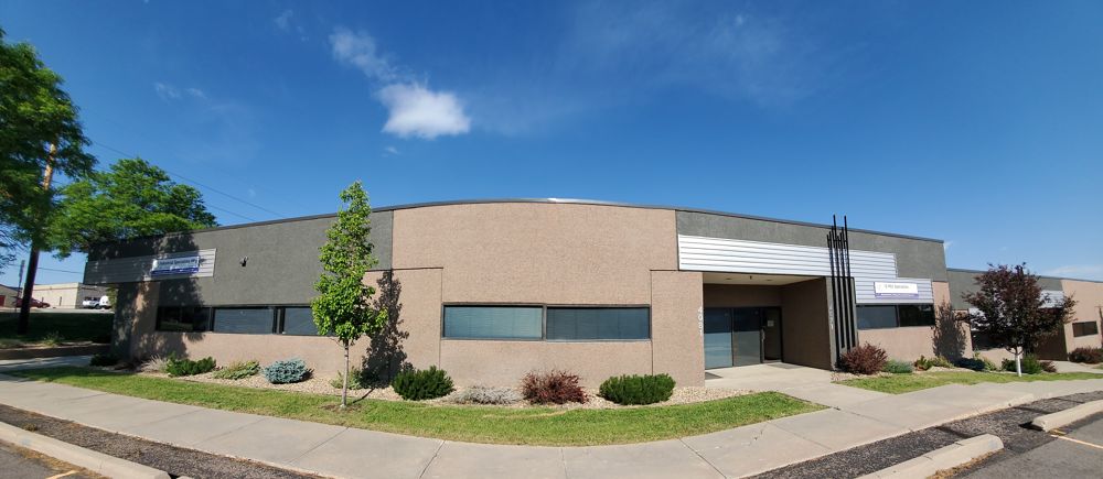 The exterior of the Industrial Specialties Mfg. & I S MED Specialties building in Colorado.